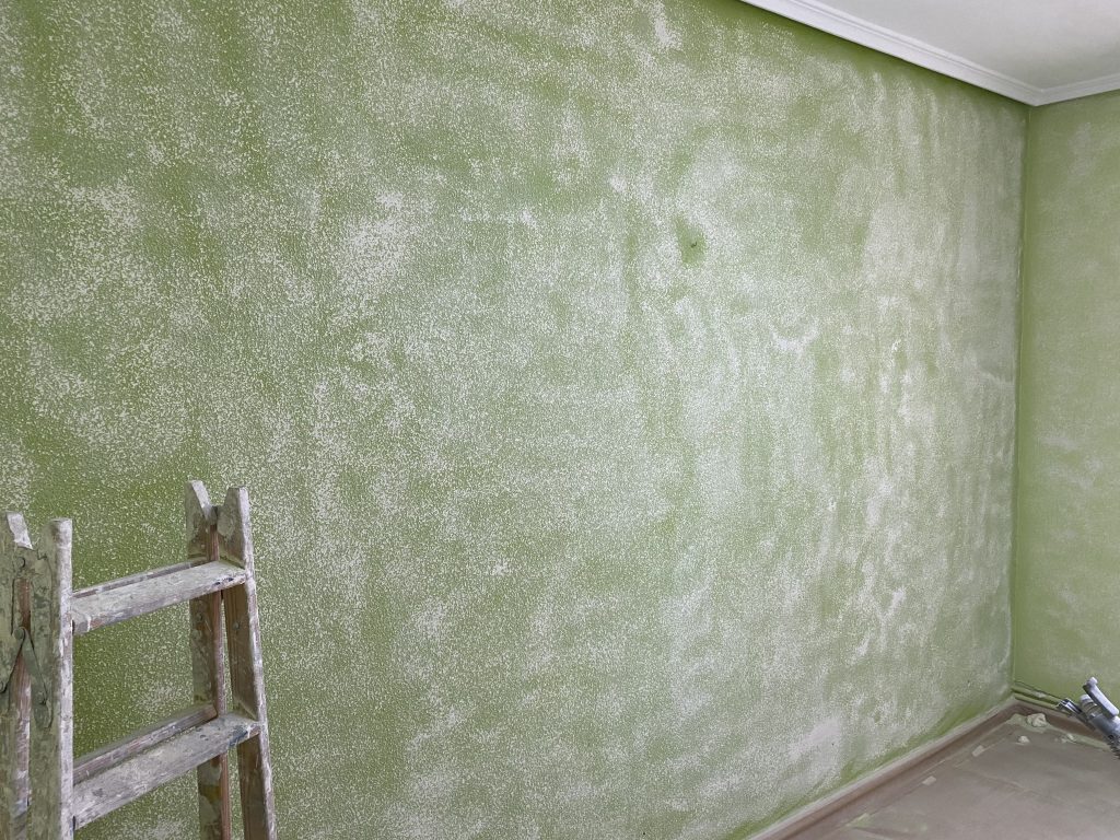 Quitar gotelé y alisado de paredes - gotele