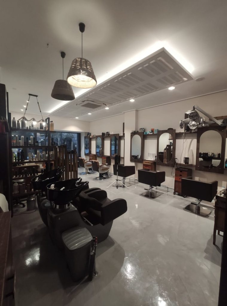 Decoración y diseño de interiores de locales comerciales y negocios - Diseno Peluqueria 1