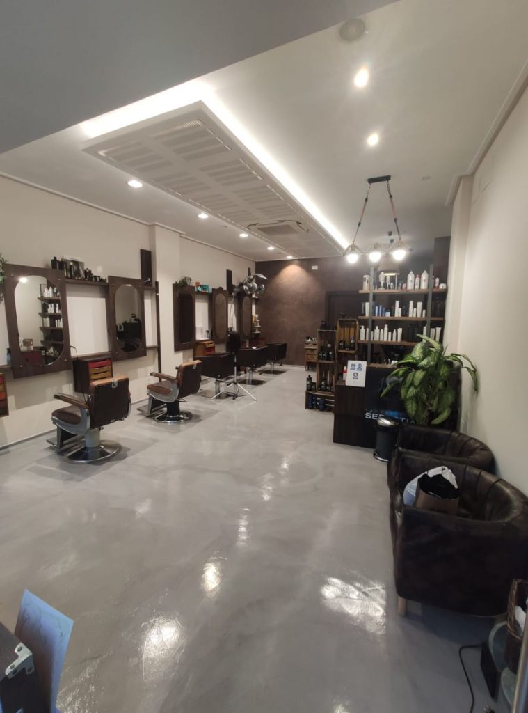 Decoración y diseño de interiores de locales comerciales y negocios - Diseno Peluqueria